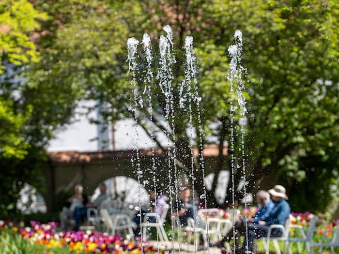 Zum Wochenstart bleibt es im ganzen Freistaat sonnig und warm. / Foto: Stefan Puchner/dpa
