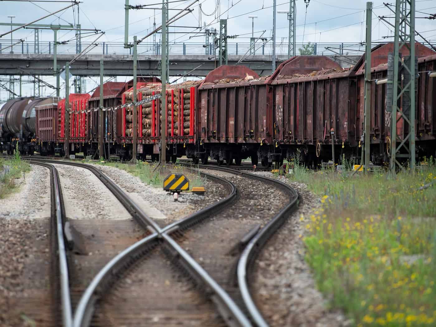 Der 20-Jährige war von einem Brückengeländer auf das Zugdach gesprungen. (Symbolbild) / Foto: Sven Hoppe/dpa