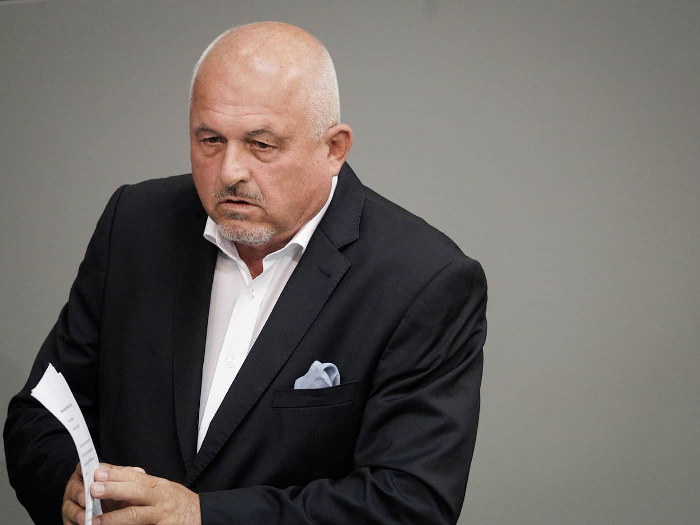 Reinhard Mixl will in Bayern AfD-Landeschef werden. (Archivbild) / Foto: Carsten Koall/dpa