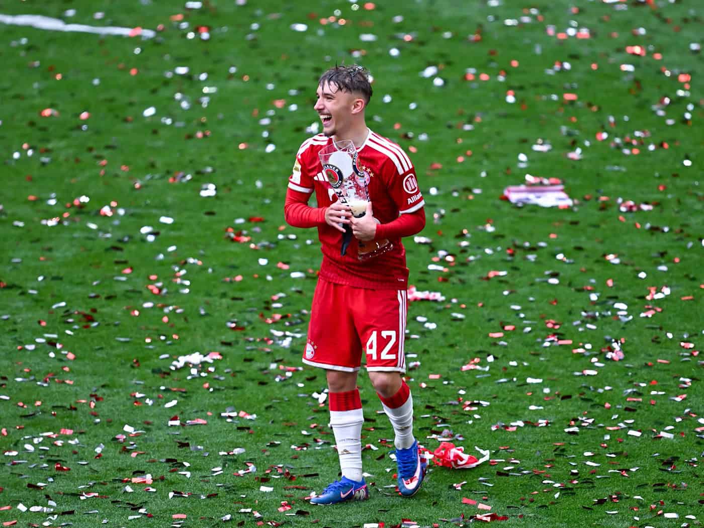 Wäre fast beim VfB gelandet: Lennart Karl. (Archivbild) / Foto: Sven Hoppe/dpa