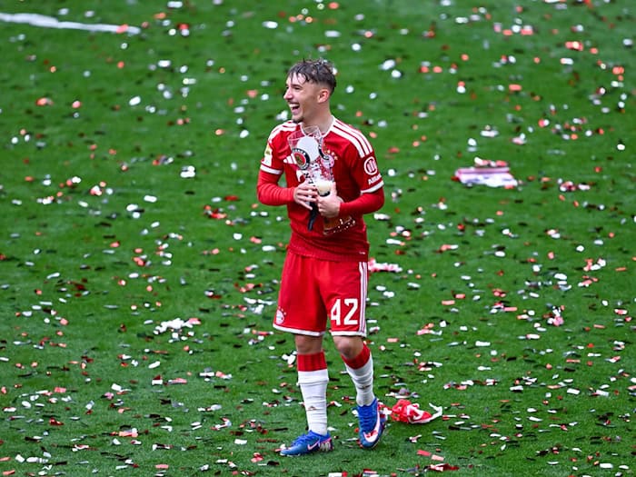Wäre fast beim VfB gelandet: Lennart Karl. (Archivbild) / Foto: Sven Hoppe/dpa