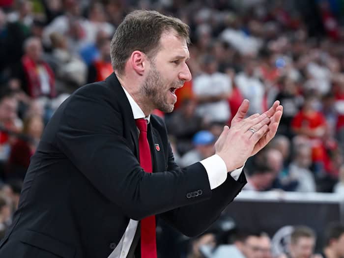 Anton Gavel hat mit Bamberg auch das zweite Heimspiel gegen seinen ehemaligen Club Ulm gewonnen. (Archivbild) / Foto: Sven Hoppe/dpa