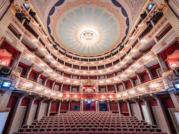 Das Theater Regensburg darf sich ab sofort Staatstheater nennen. (Archivbild) / Foto: Armin Weigel/dpa