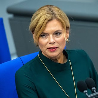 Julia Klöckner wird auch beim Katholikentag erwartet. (Archivbild) / Foto: Michael Kappeler/dpa