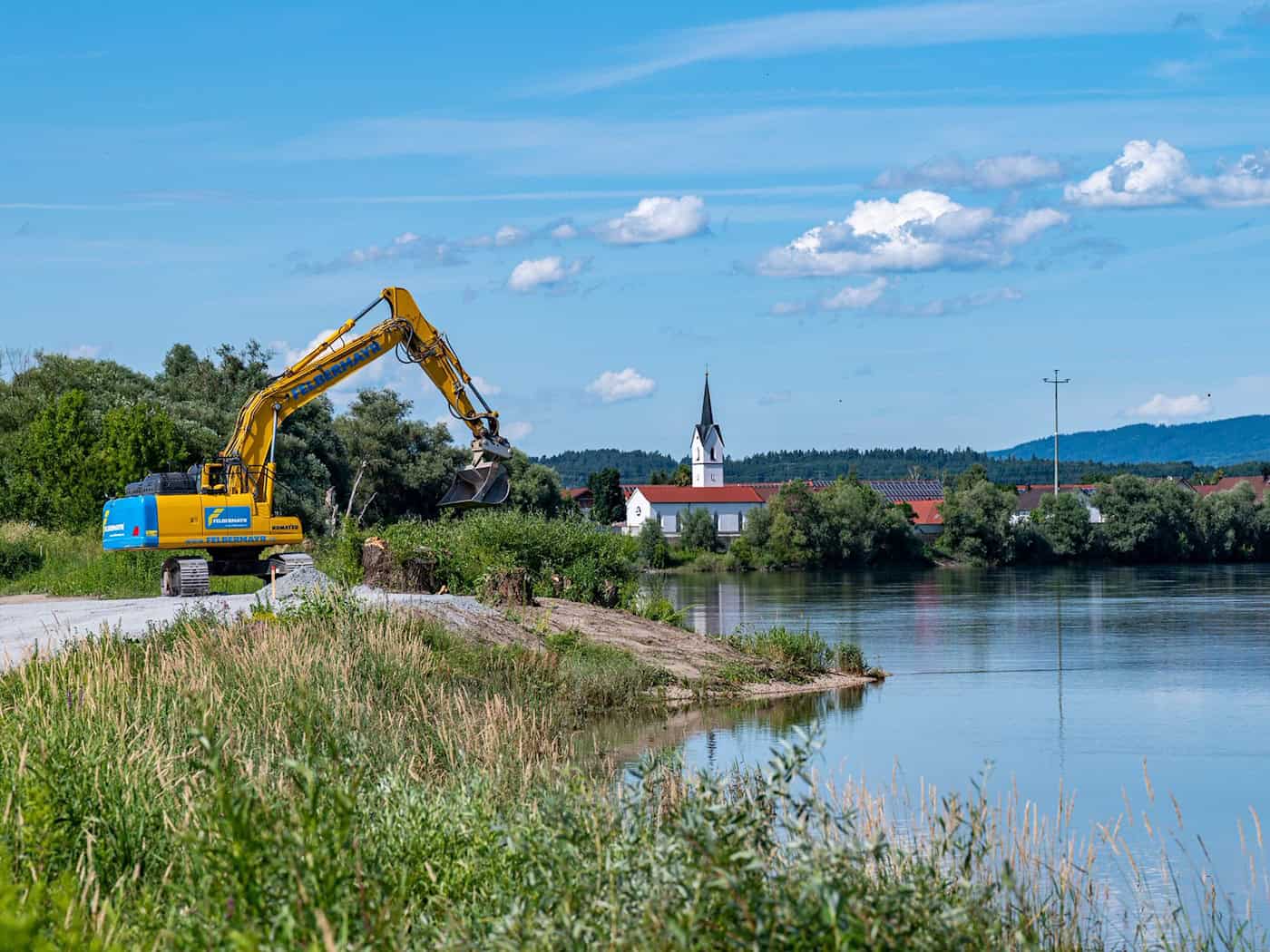 Nahezu 70 Kilometer Donau soll in Niederbayern ausgebaut werden. (Archivbild) / Foto: Armin Weigel/dpa