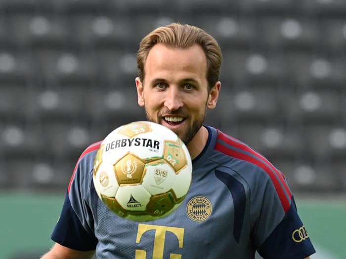 Harry Kane hat auf dem Weg ins Finale sieben der 14 Bayern-Tore erzielt. / Foto: Soeren Stache/dpa