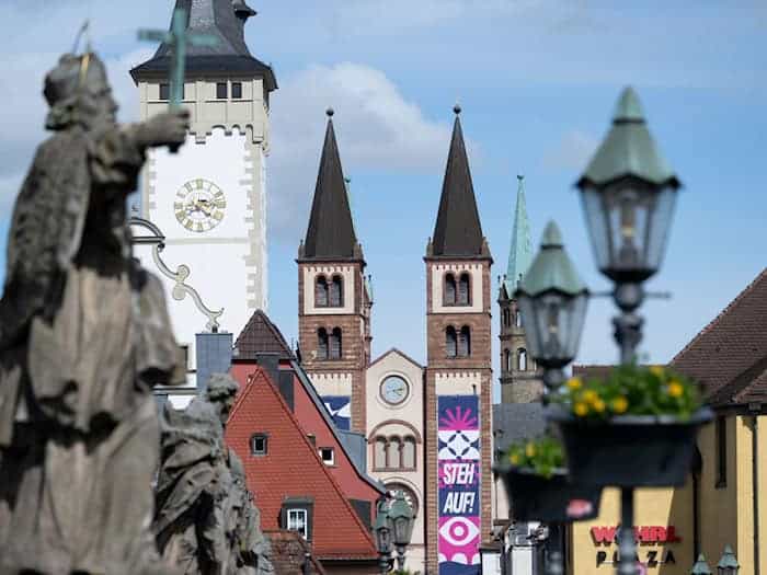 Würzburg ist Gastgeber für den Katholikentag. / Foto: Sven Hoppe/dpa