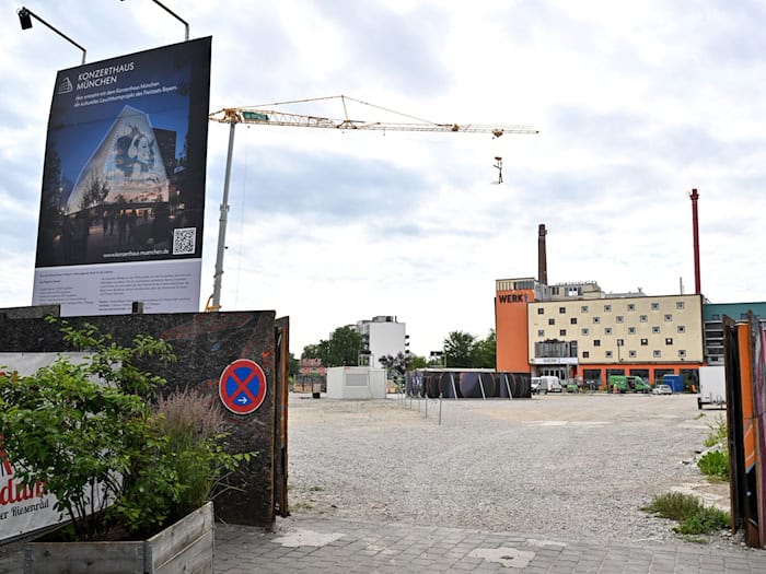 Hier soll irgendwann das neue Münchner Konzerthaus seinen Platz haben. (Archivbild) / Foto: Peter Kneffel/dpa