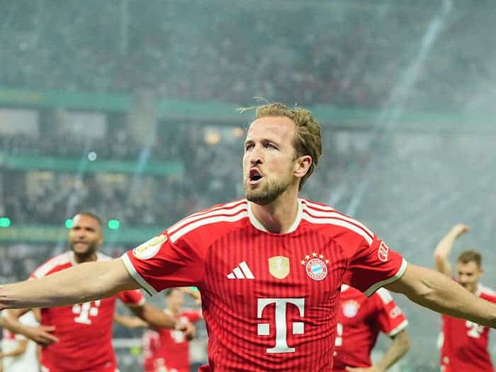 Matchwinner Harry Kane  / Foto: Michael Kappeler/dpa