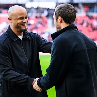 Vincent Kompany freut sich für seinen Freiburger Kollegen über den Einzug ins Europapokalfinale. (Archivbild) / Foto: Tom Weller/dpa