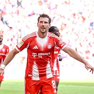 Letztes Heimspiel im Bayern-Trikot: Leon Goretzka. (Archivbild) / Foto: Harry Langer/dpa