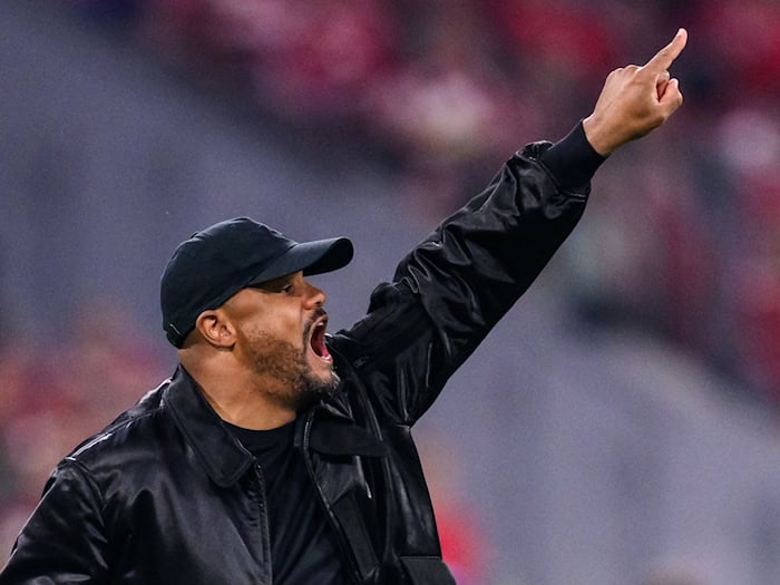 «Nie verlieren, was uns stark macht.» Bayern-Trainer Vincent Kompany glaubt fest an seine Spielphilosophie. / Foto: Tom Weller/dpa