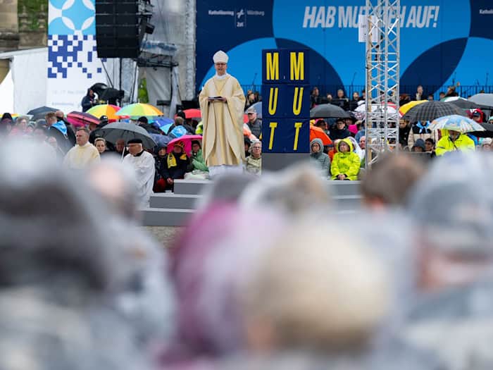 Der 104. Deutsche Katholikentag ist mehr als nur eine kirchlich geprägte Veranstaltung. / Foto: Sven Hoppe/dpa