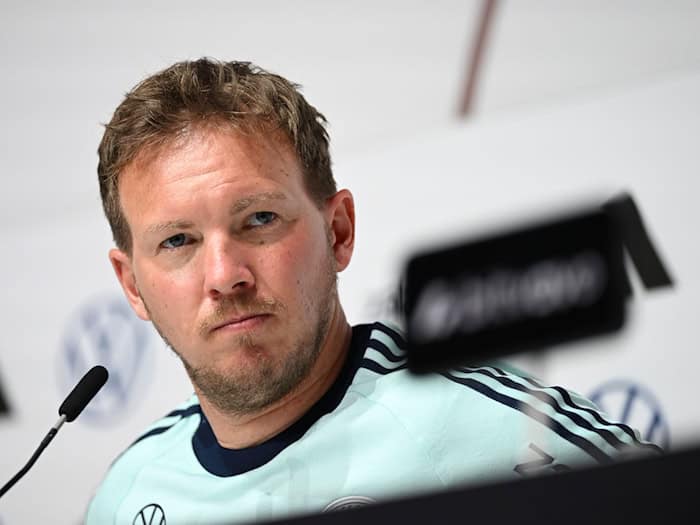 Bundestrainer Julian Nagelsmann will bei Neuer kein Risiko eingehen. / Foto: Federico Gambarini/dpa