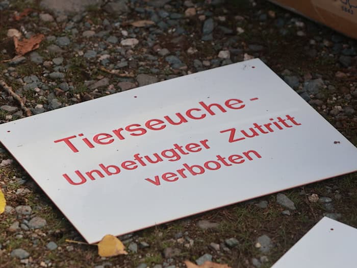 Im Kreis Mühldorf am Inn musste erneut ein Geflügelbetrieb gesperrt werden, weil dort die Newcastle-Krankheit ausgebrochen ist. (Symbolbild)  / Foto: Matthias Bein/dpa