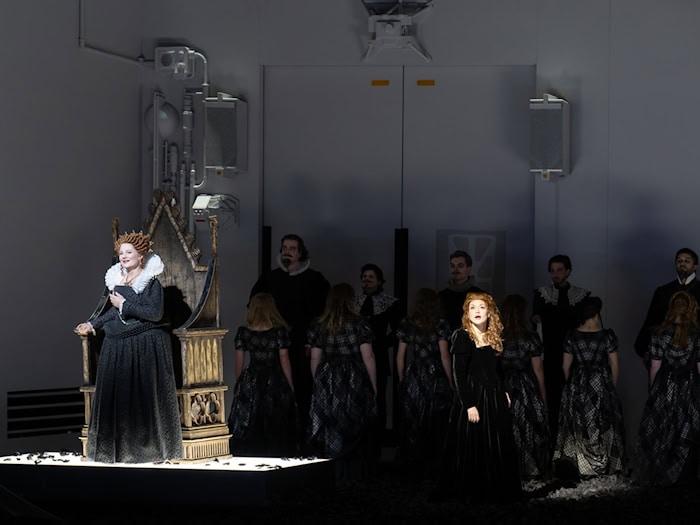 «Of One Blood»ist eine neue Oper über Mary Stuart und Elizabeth I.  / Foto: Monika Ritterhaus/Bayerische Staatsoper/dpa