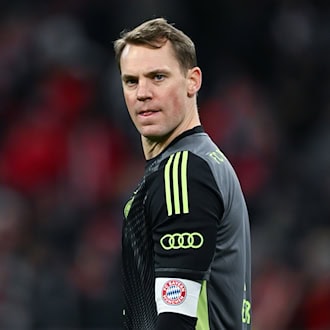 Manuel Neuer hängt noch ein Jahr dran beim FC Bayern. (Archivbild) / Foto: Sven Hoppe/dpa