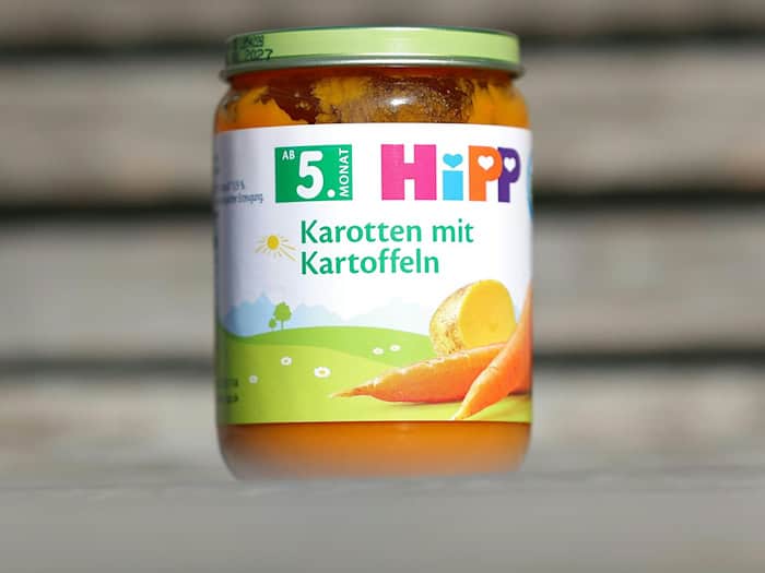 Im Erpressungsfall um vergiftete Hipp-Gläschen sitzt der Verdächtige in Untersuchungshaft. (Symbolbild) / Foto: Tobias Steinmaurer/APA/dpa