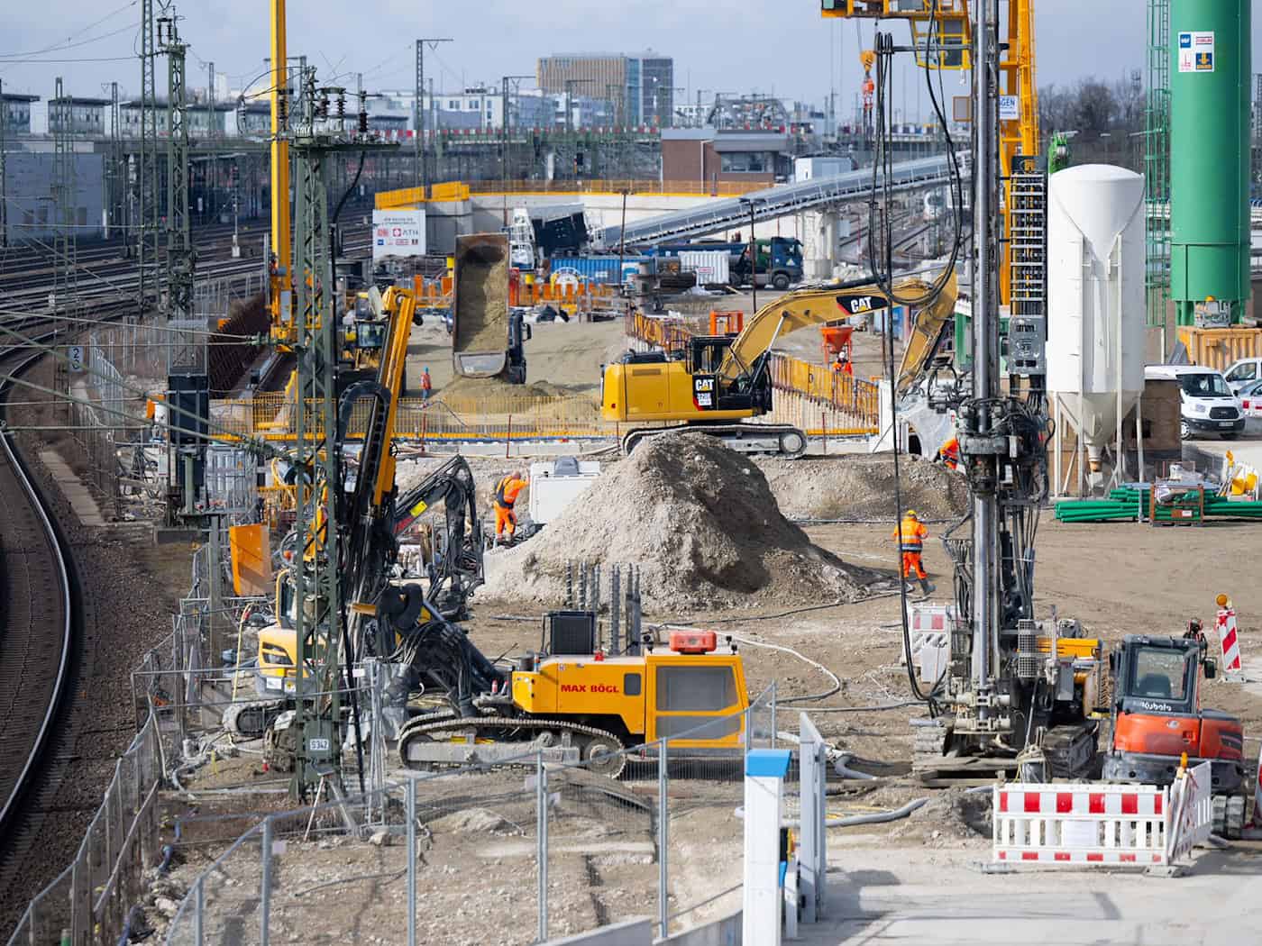 21 Kilometer Tunnel werden für die zweite S-Bahn-Stammstrecke durch den Münchner Untergrund getrieben. (Archivbild) / Foto: Sven Hoppe/dpa
