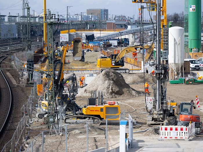 21 Kilometer Tunnel werden für die zweite S-Bahn-Stammstrecke durch den Münchner Untergrund getrieben. (Archivbild) / Foto: Sven Hoppe/dpa