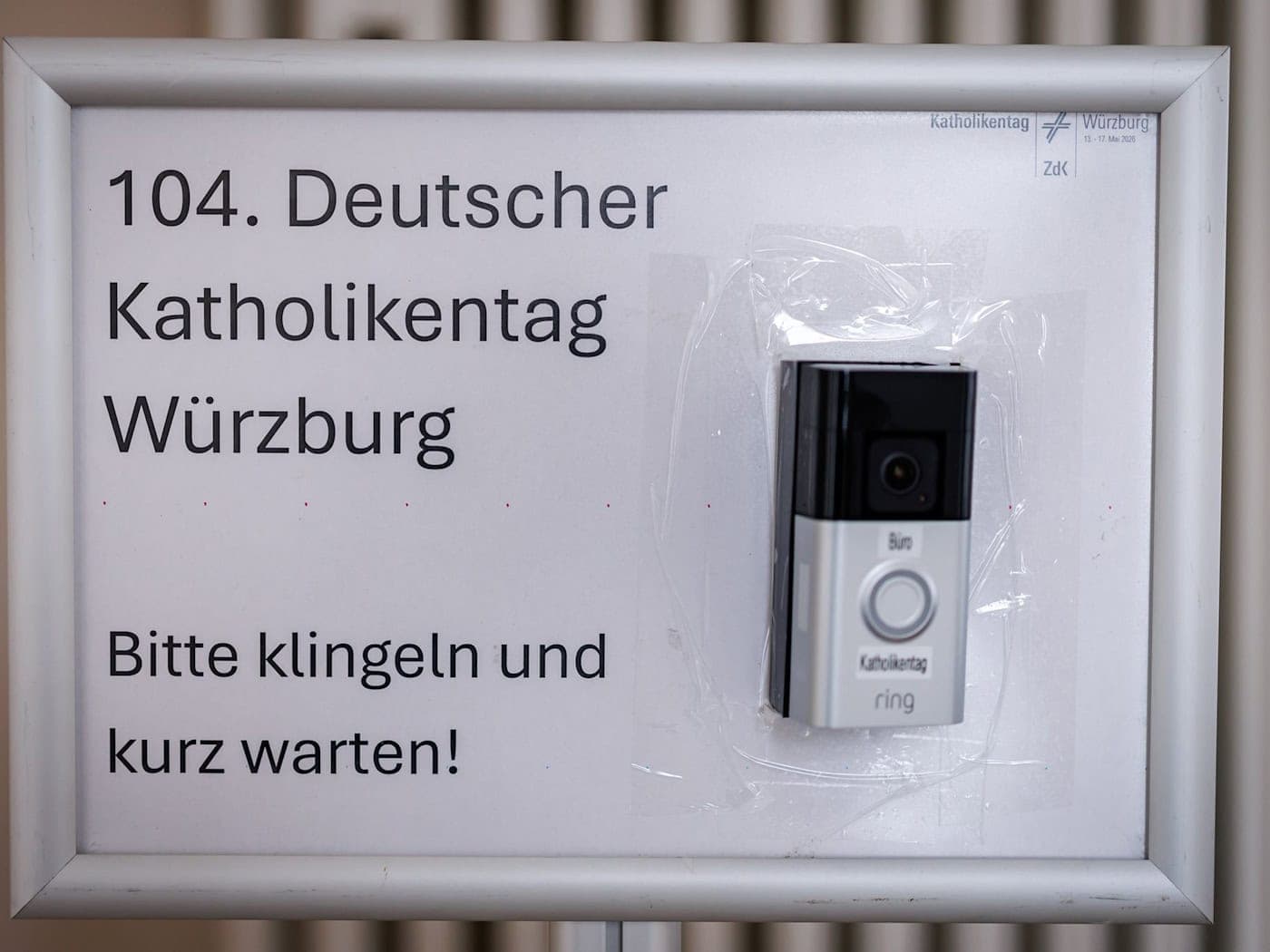 Beim Katholikentag in Würzburg sind etwa 900 Veranstaltungen geplant. (Archivbild) / Foto: Daniel Karmann/dpa