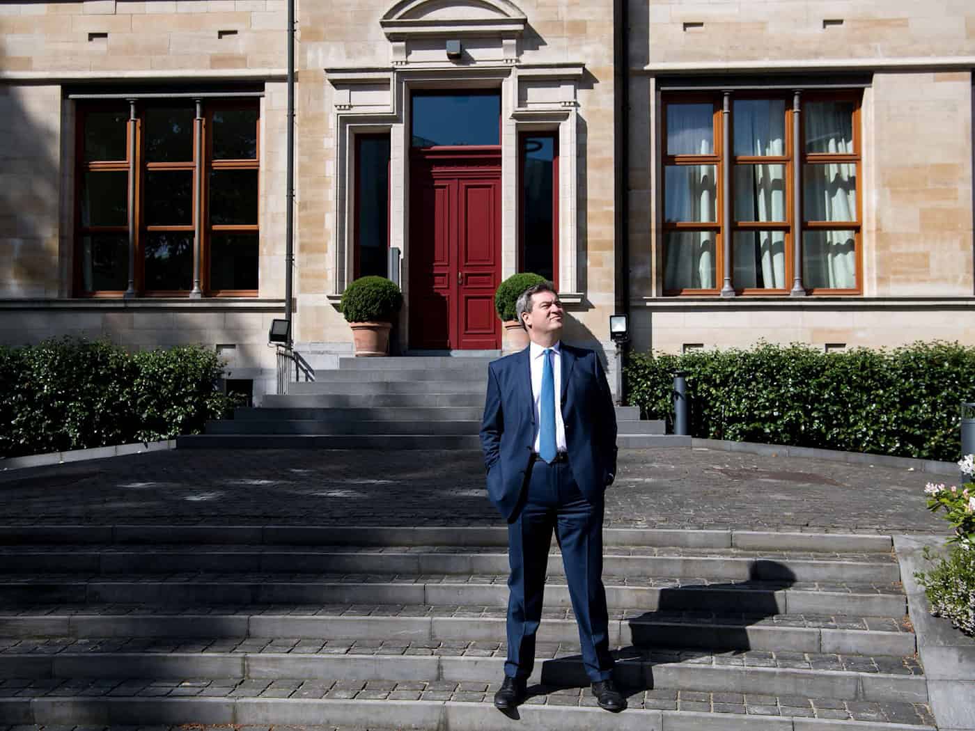Seit Markus Söder bayerischer Regierungschef ist, kommt das Kabinett regelmäßig nach Brüssel. (Archivbild) / Foto: Sven Hoppe/dpa