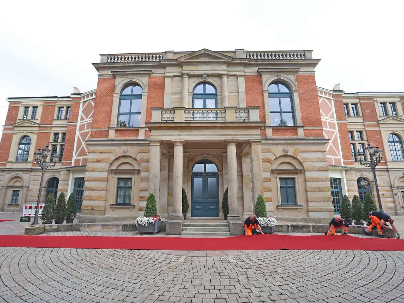 Bayreuths Aushängeschild - das Festspielhaus. (Archivbild) / Foto: Karl-Josef Hildenbrand/dpa