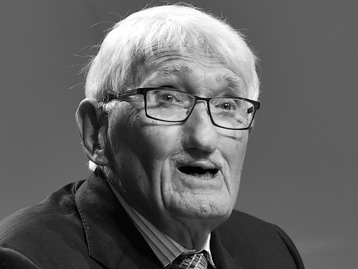 Jürgen Habermas wurde 96 Jahre alt. (Archivbild) / Foto: Arne Immanuel Bänsch/dpa