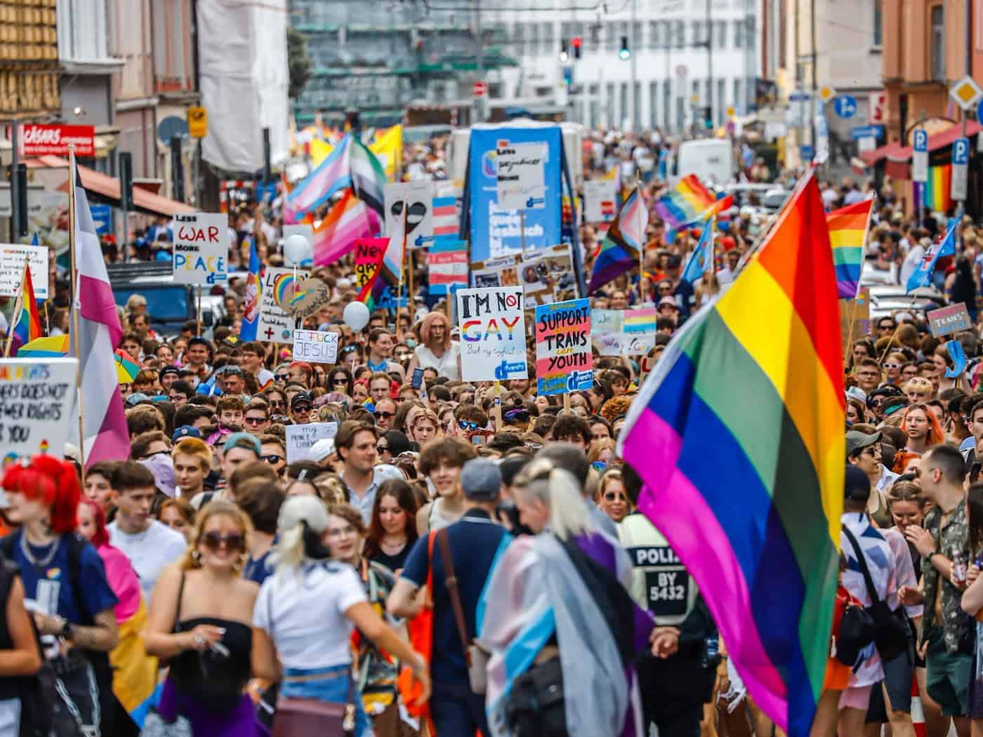 Rund 300.000 Menschen feierten zuletzt in München den Christopher Street Day. (Archivbild) / Foto: Uwe Lein/dpa