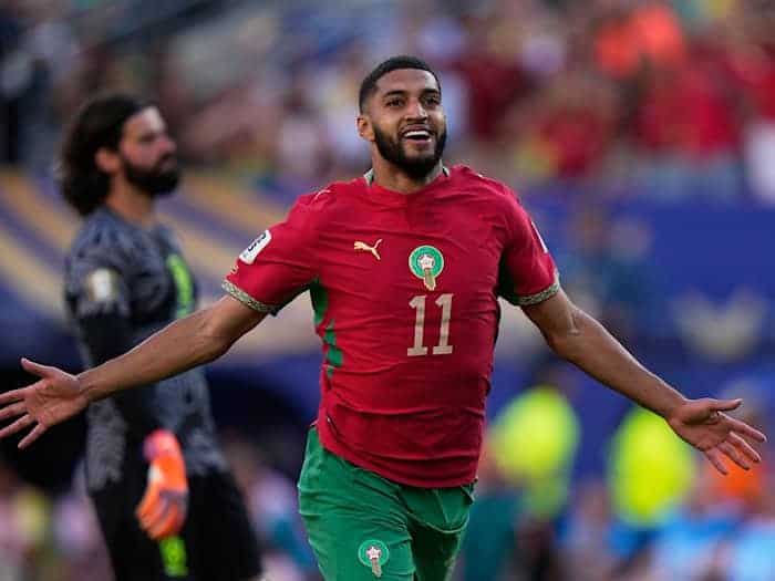 Ismael Saibari schoss bei der WM bisher alle Tore Marokkos. (Archivbild) / Foto: Frank Franklin II/AP/dpa