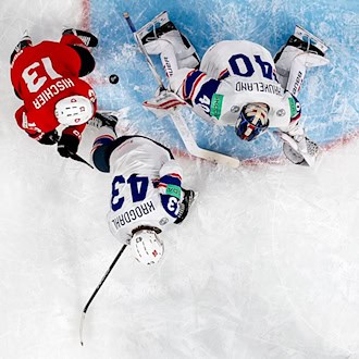 Verlässt die Straubing Tigers: Henrik Haukeland. (Archivbild) / Foto: Becker/KEYSTONE/dpa