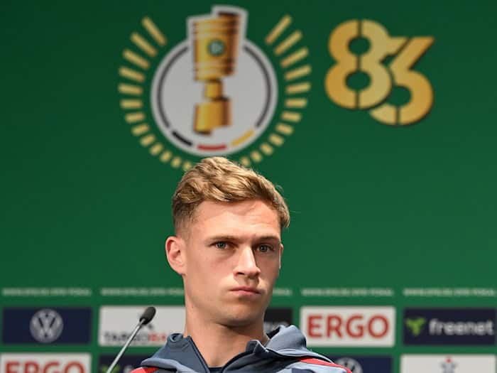 Joshua Kimmich beschäftigte sich mit einem Wechsel zu PSG. (Archivbild) / Foto: Soeren Stache/dpa