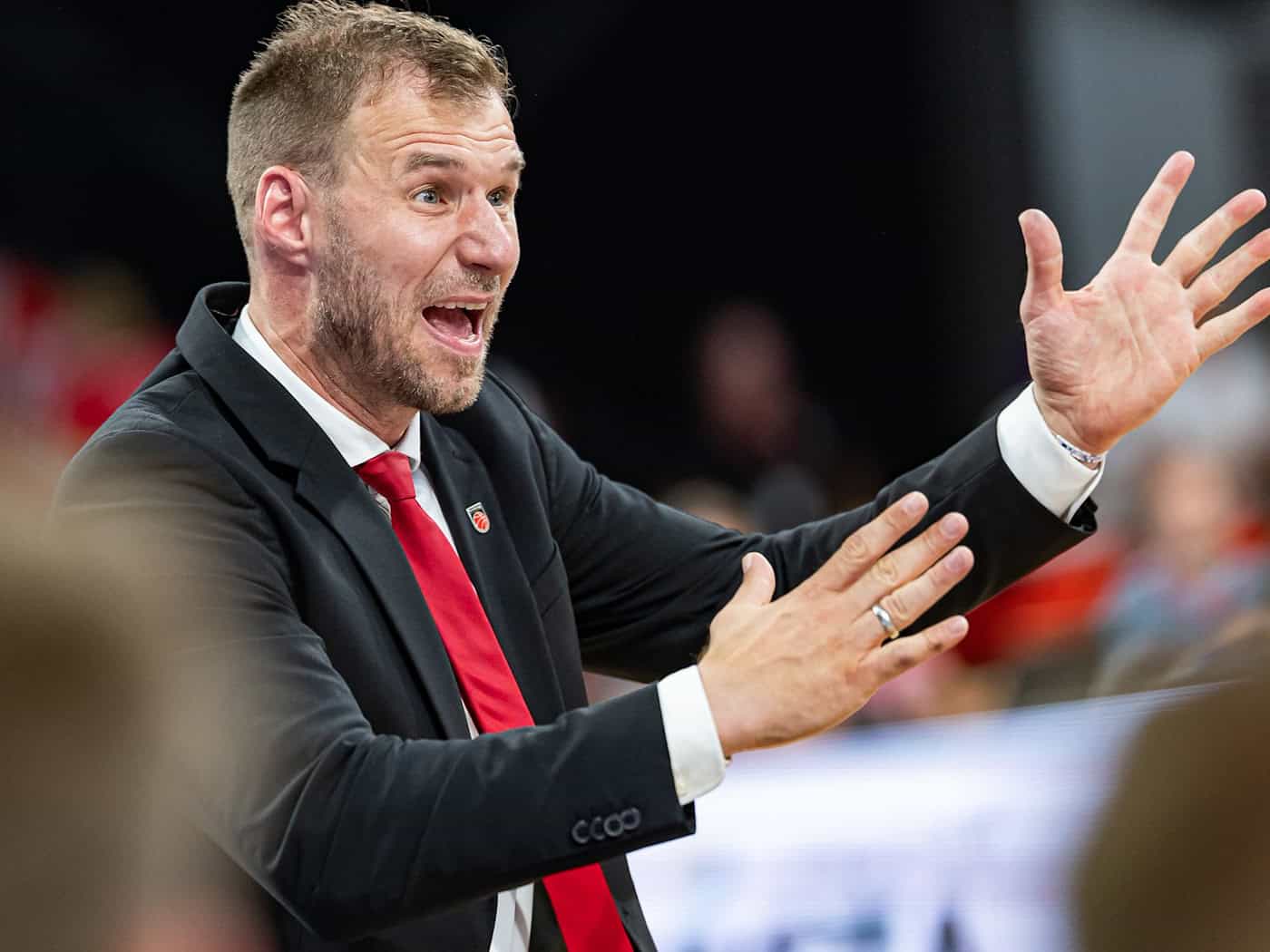Anton Gavel soll künftig die Basketballer des FC Bayern trainieren. (Archivbild) / Foto: Daniel Löb/dpa