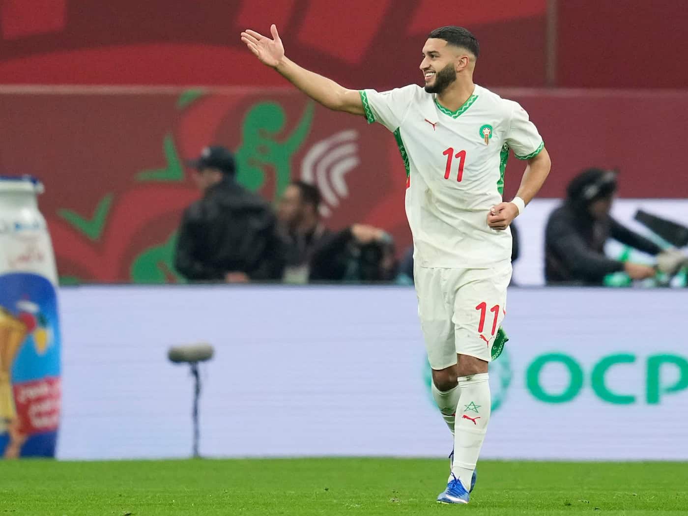 Saibari und der FC Bayern sollen sich einig sein. (Archivbild) / Foto: Mosa'ab Elshamy/AP/dpa