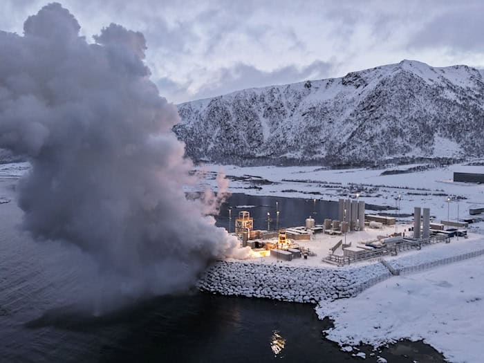 Die Vorbereitungen für einen letztlich abgeblasenen zweiten Testflug der «Spectrum»-Rakete am norwegischen Weltraumbahnhof in Norwegen. (Handout) / Foto: -/Isar Aerospace/dpa