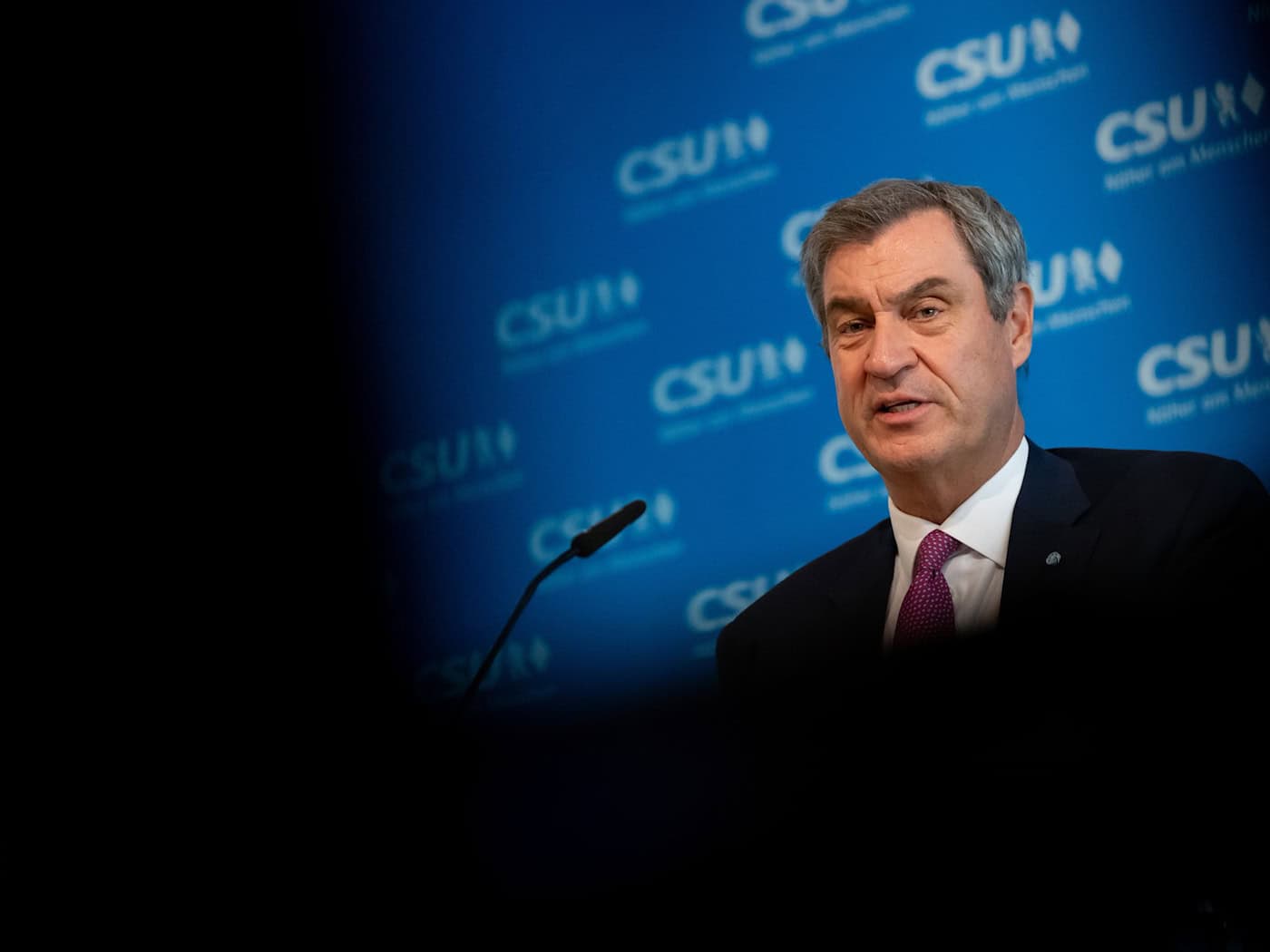 CSU-Chef Markus Söder fordert Kompromissbereitschaft von allen Seiten. / Foto: Sven Hoppe/dpa