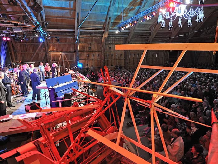 Das Musikfestspiel Stelzenfestspiele bei Reuth will Ende Juli wieder mehrere Tausend Gäste in das Vogtland locken. (Archivbild) / Foto: Hendrik Schmidt/dpa-Zentralbild/dpa