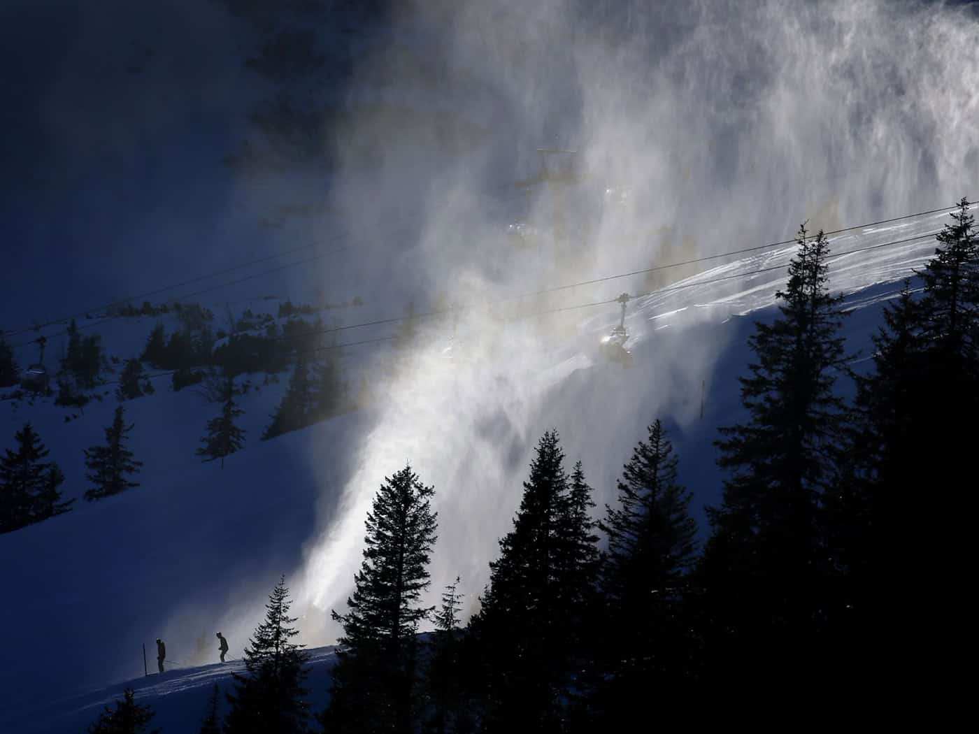 Die Baumaßnahmen im Skigebiet am Fellhorn waren auch politisch ein Streitthema. (Archivbild) / Foto: Karl-Josef Hildenbrand/dpa