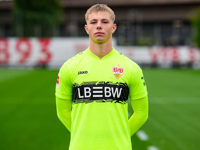 Torwarttalent Florian Hellstern soll die SpVgg Greuther Fürth verstärken und Spielpraxis sammeln. (Archivbild) / Foto: Tom Weller/dpa