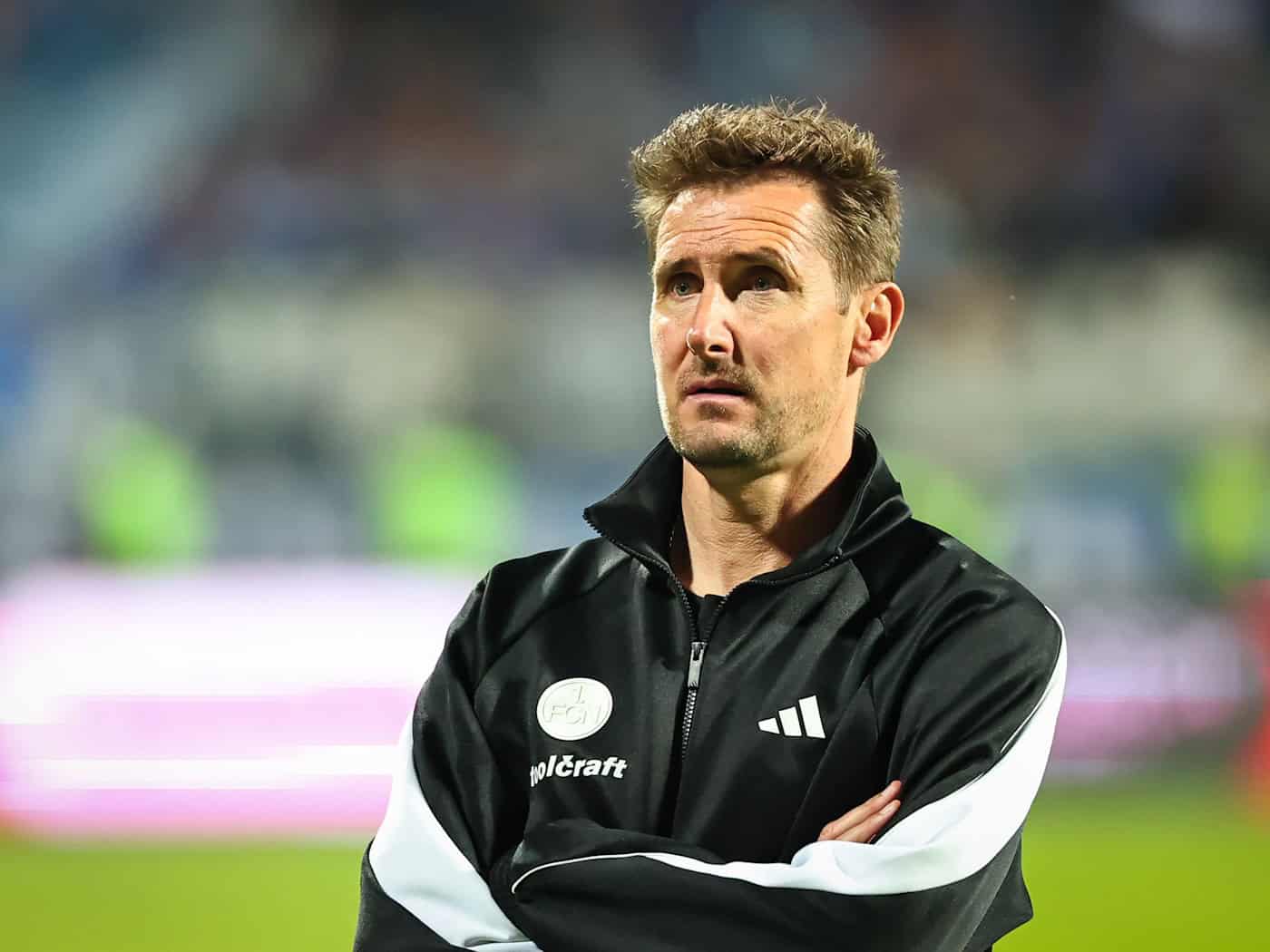 Sein Team trifft in der Vorbereitung auf Palermo: FCN-Trainer Klose. (Archivbild) / Foto: Daniel Karmann/dpa