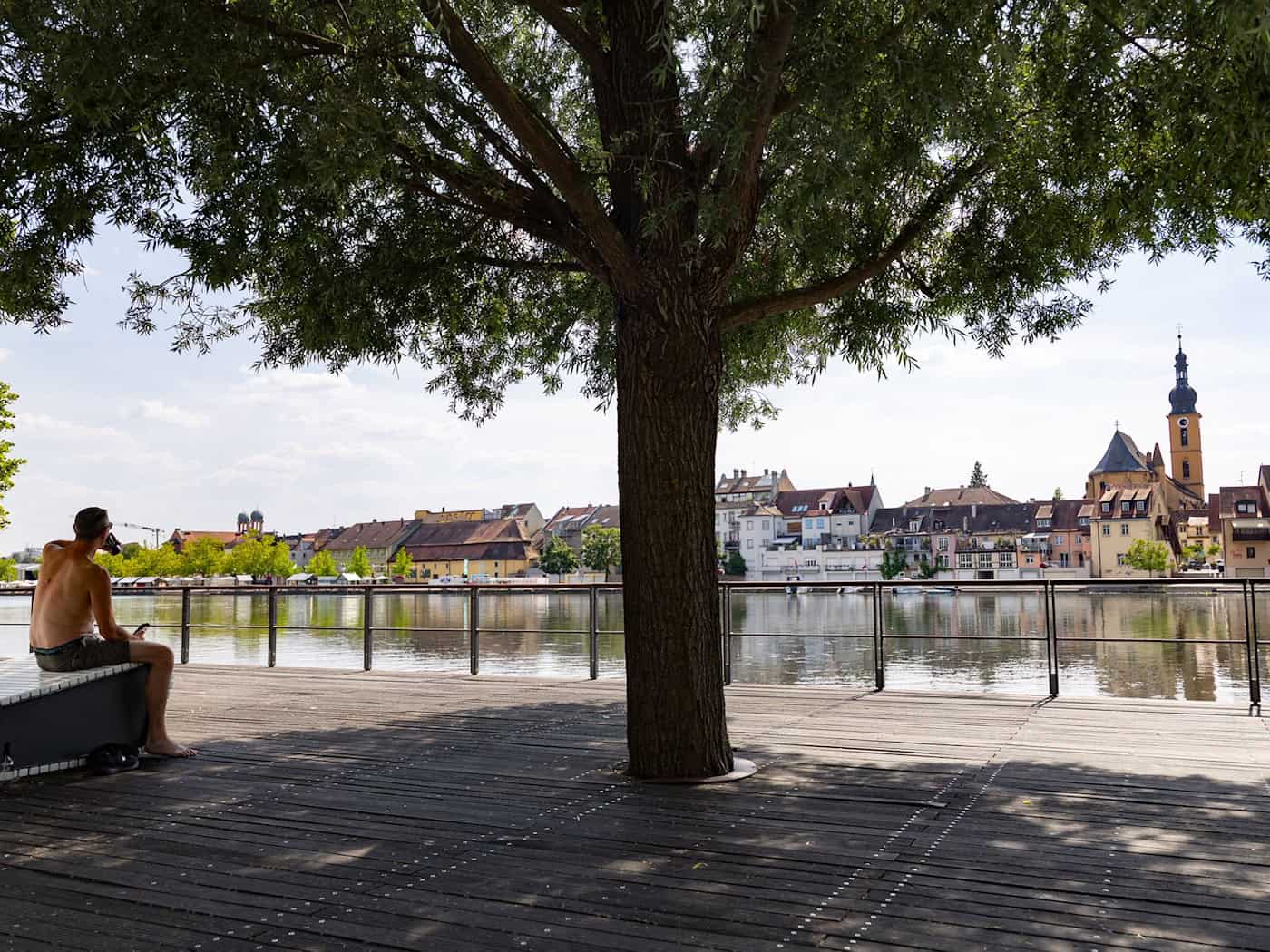 Unterfränkisches Kitzingen erreicht Juli-Hitzerekord von 40,4 Grad