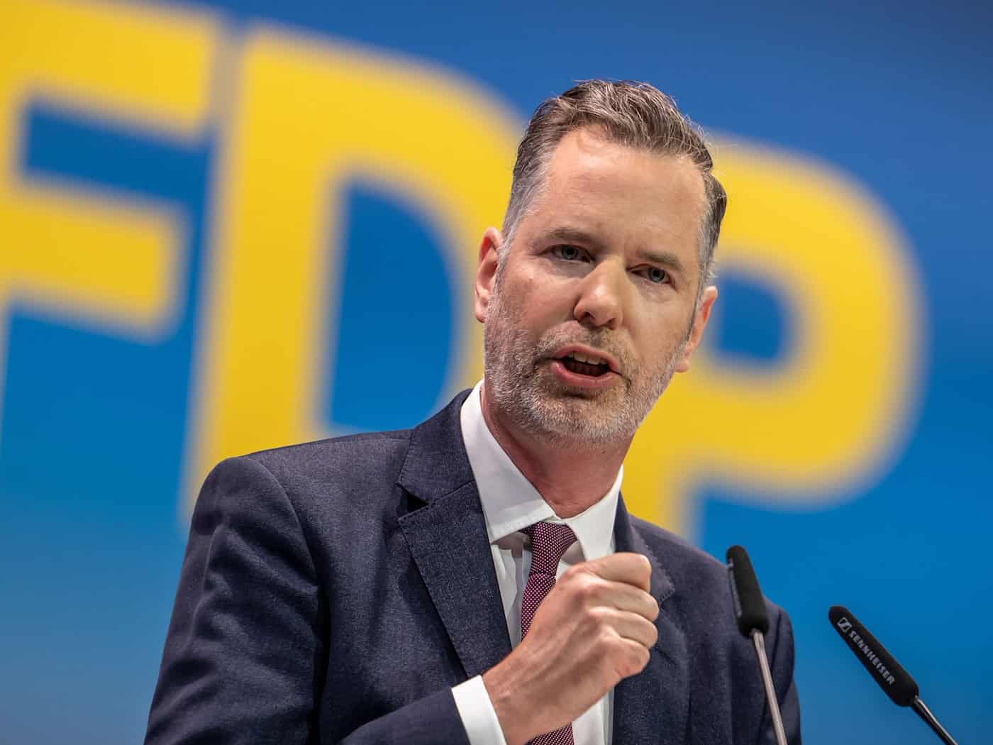 Wechselt ins Management eines Energiehändlers: Ex-FDP-Chef Christian Dürr. / Foto: Michael Kappeler/dpa