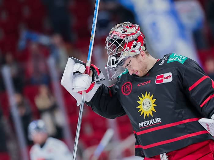 Der frühere DEG-Keeper Henrik Haukeland hat Straubing verlassen, nun gibt es für die Tigers Ersatz. (Archivbild) / Foto: Rolf Vennenbernd/dpa