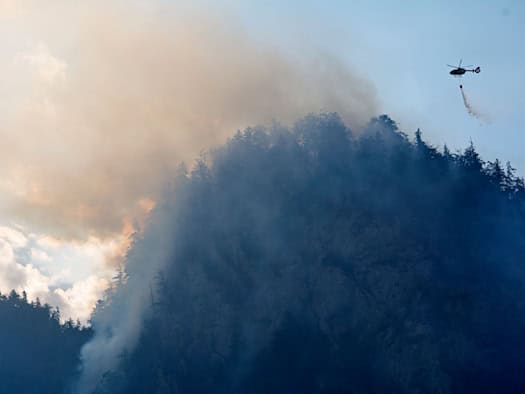 Luftbeobachter sollen weitere Waldbrände verhindern