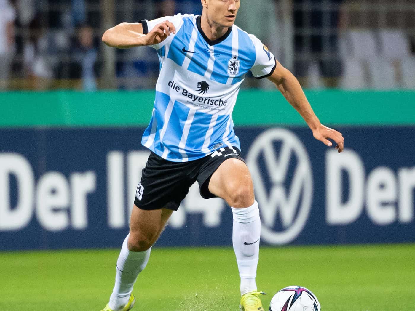 Dennis Dressel spielte zu Beginn seiner Karriere bereits jahrelang für 1860 München. (Archivbild) / Foto: Sven Hoppe/dpa