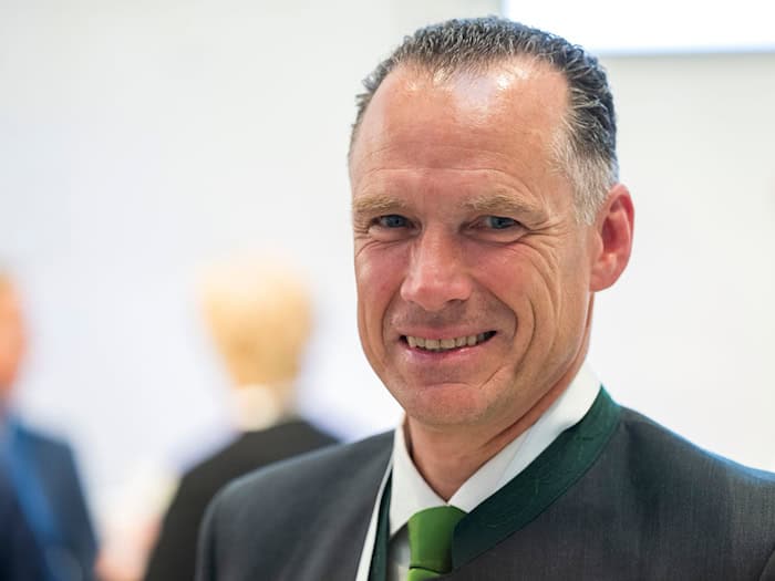 Peter Inselkammer wurde ohne Gegenstimme zum neuen Präsidenten der IHK für München und Oberbayern gewählt. / Foto: Peter Kneffel/dpa