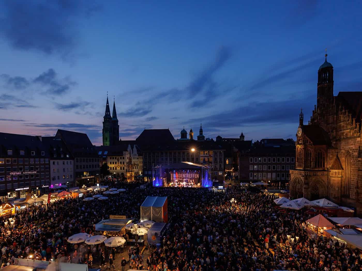 Bardentreffen in Nürnberg feiert 50. Auflage mit rund 400 Künstlern und kostenlosem Programm