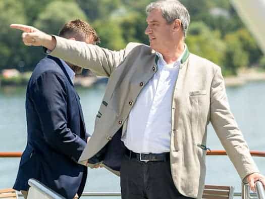 Söder: Grüne sollen Klage gegen Polizeigesetz zurückziehen