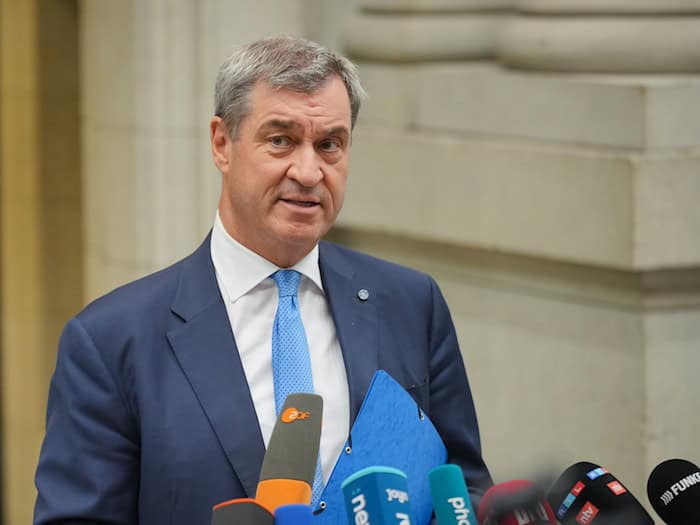 Markus Söder macht sich für den Erhalt von Minijobs stark. (Archivbild) / Foto: Soeren Stache/dpa
