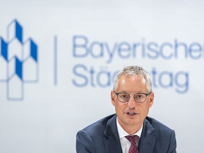 Markus Pannermayr bleibt Vorsitzender des bayerischen Städtetags. (Archivbild) / Foto: Armin Weigel/dpa